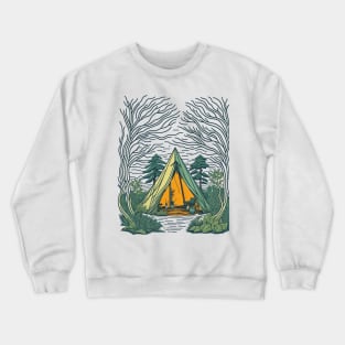 MY TENT IN THE WILD Crewneck Sweatshirt